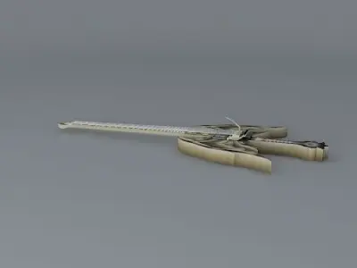 ESP Sword guitar Free 3D model