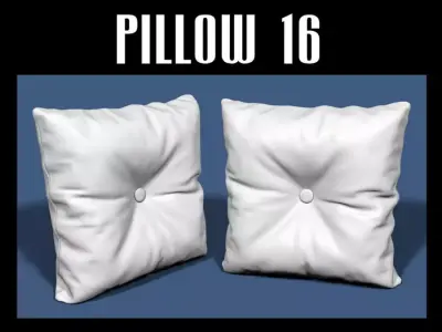 Pillow 16 3D model