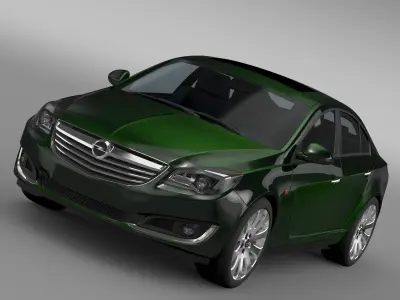Opel Insignia Hatchback 2015 3D model