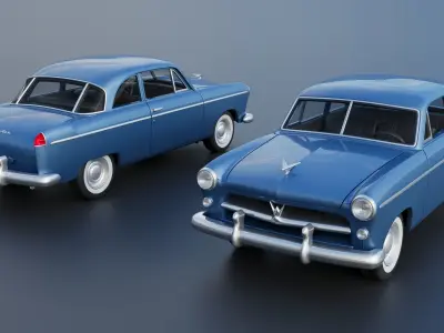 WILLYS AERO 1952 3D print model