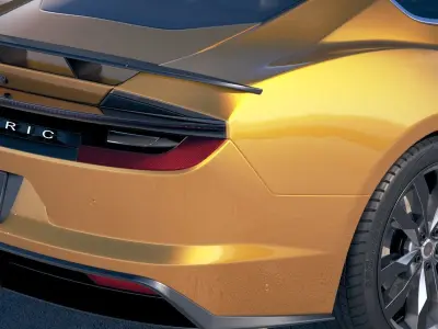 Generic Muscle Car 2018 3D model