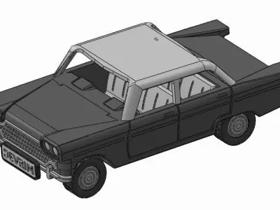 3d Printer car model DEVRIM 3D print model