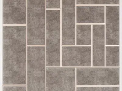 Wall Panel 3d model Low-poly 3D model 3