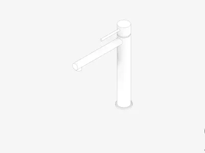 Vessel Mixer - Luxury - Sleek Low-poly 3D model