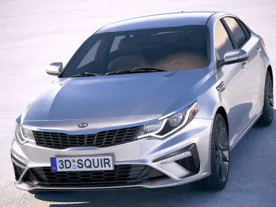 Kia Optima LX 2019 3D model