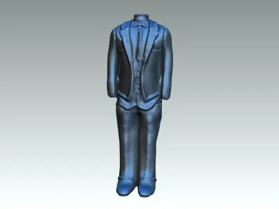 CANDLE MOLD BRIDE AND GROOM STATUE SHELF ART 3D print model