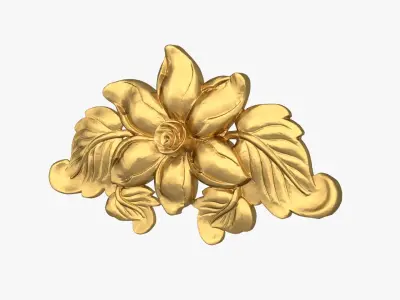 Classic decor ornament 254  3D model
