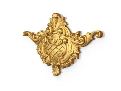 Classic decor ornament 89 3D model