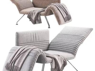 Chaise longue ds 142 by Dieter horn 3D model