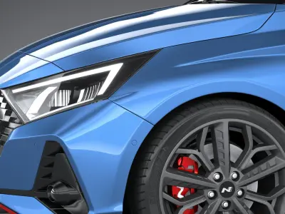 Hyundai i20 N 2021 3D model