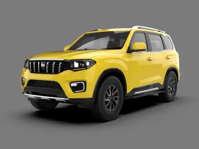 Mahindra Scorpio-N 2022 3D model