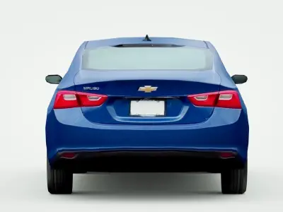 Chevrolet Malibu LS 2023 Low-poly 3D model