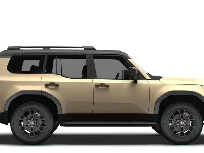 Lexus GX 550 Overtrail 2024 3D model