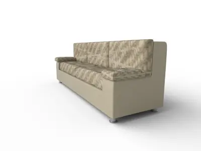 realistic sofa 3D couch 3D model