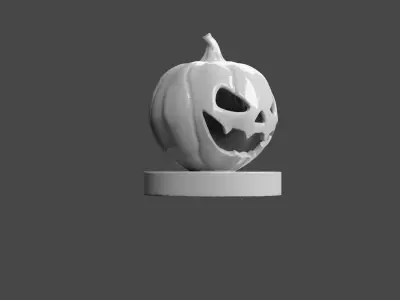 Halloween Pumpkin Figurine 3D Printable Model 3D print model