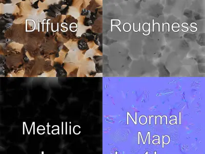 Nutria Social Interaction Realistic Model Low-poly 3D model