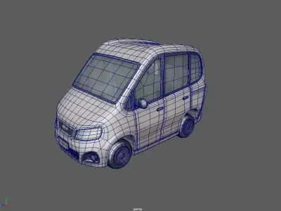 TOON Car 08 3D model
