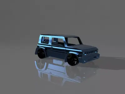 Suzuki Car Design 3D Printer - CNC Compatible STL File 3D print model