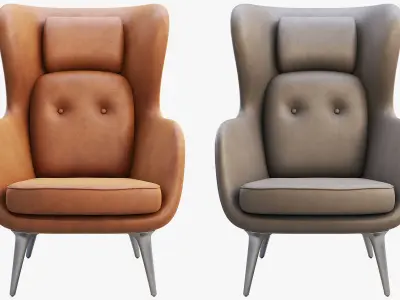 JH1 JH2 Ro Easy Chair 3D model