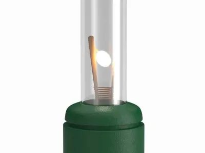 Christmas Light Low-poly 3D model