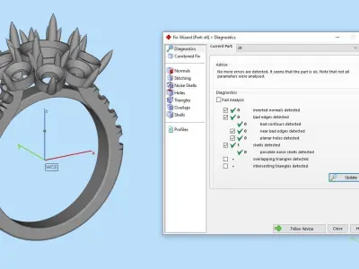 Gold  ring  Jewelry 3D print model