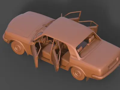 Gaz 3110 3D print model