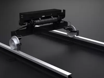 Hi-Rail System 3D model