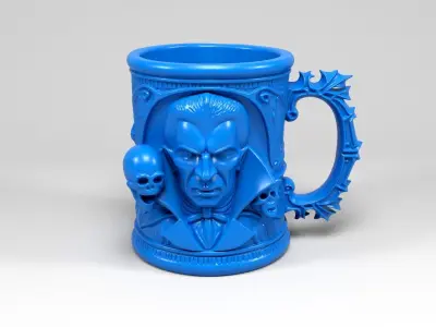 Dracula Mug 3D print model