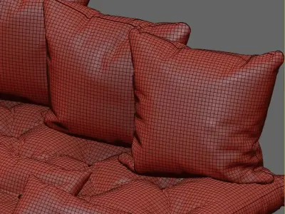 Decorative Pillows Set 1 3D model