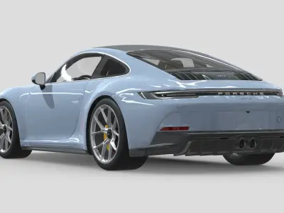 Porsche 911 GT3 Touring  3D model