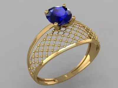 A ring of my own design 3D model