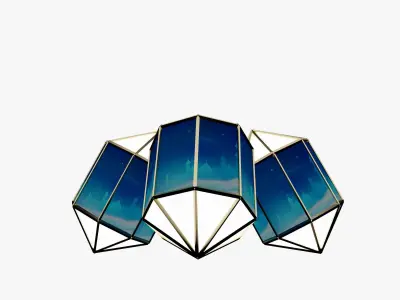 f11 Ramadan lantern fanous 3D model