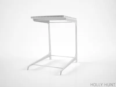 Holly Hunt Bittern drink table  3D model
