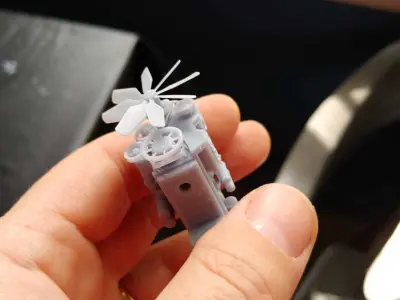 Motor Cummins 3D print model