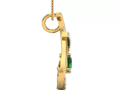 Diamond Locket Set 3D print model 33