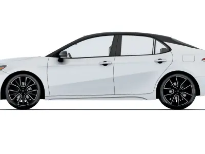 Toyota Camry XSE 2018 3D model