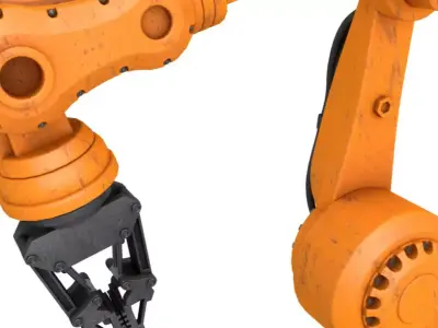 Robotic Arm 3D model 8