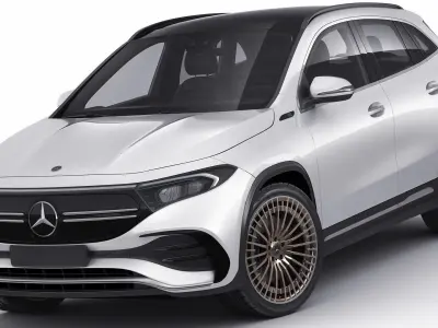 Mercedes EQA 2021 3D model