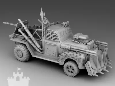 Pickup of survivors 3D print model