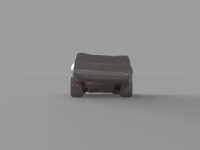 Mcqueen Lightning Cars Posture 2 3D print model