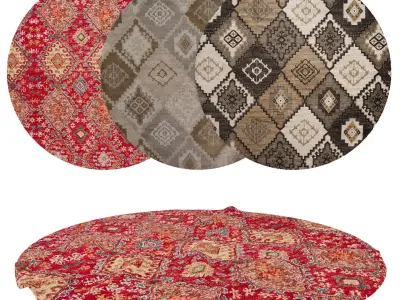 Rugs No 245 Low-poly 3D model