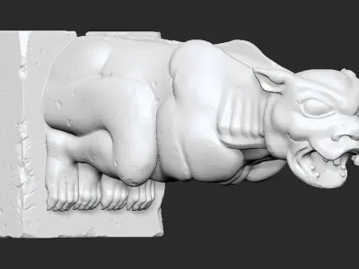 Gargoyle02  3D print model