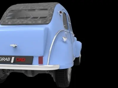 Citroen 2CV Free 3D model