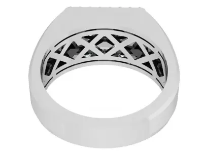 Rectangular Diamond Band 4349 3D print model