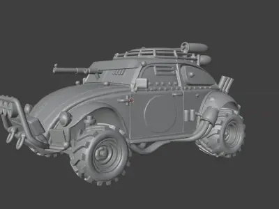 A Fight for Survival 3D model