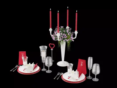 tableware-set 3D model