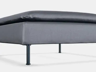 SODERHAMN Footstool cover 2 Low-poly 3D model