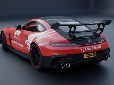 Mercedes Safety Car 2022 3D model