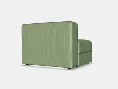 JATTEBO Cover 15-seat module with storage Low-poly 3D model