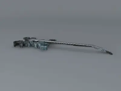 Creepie Crawlie guitar Free 3D model